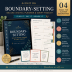 Boundary-Setting Deluxe Digital Planner and Script Toolkit — listing image 04