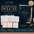 Boundary-Setting Deluxe Digital Planner and Script Toolkit — listing image 06