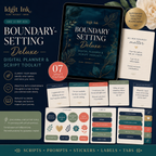 Boundary-Setting Deluxe Digital Planner and Script Toolkit — listing image 07