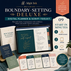 Boundary-Setting Deluxe Digital Planner and Script Toolkit — listing image 09