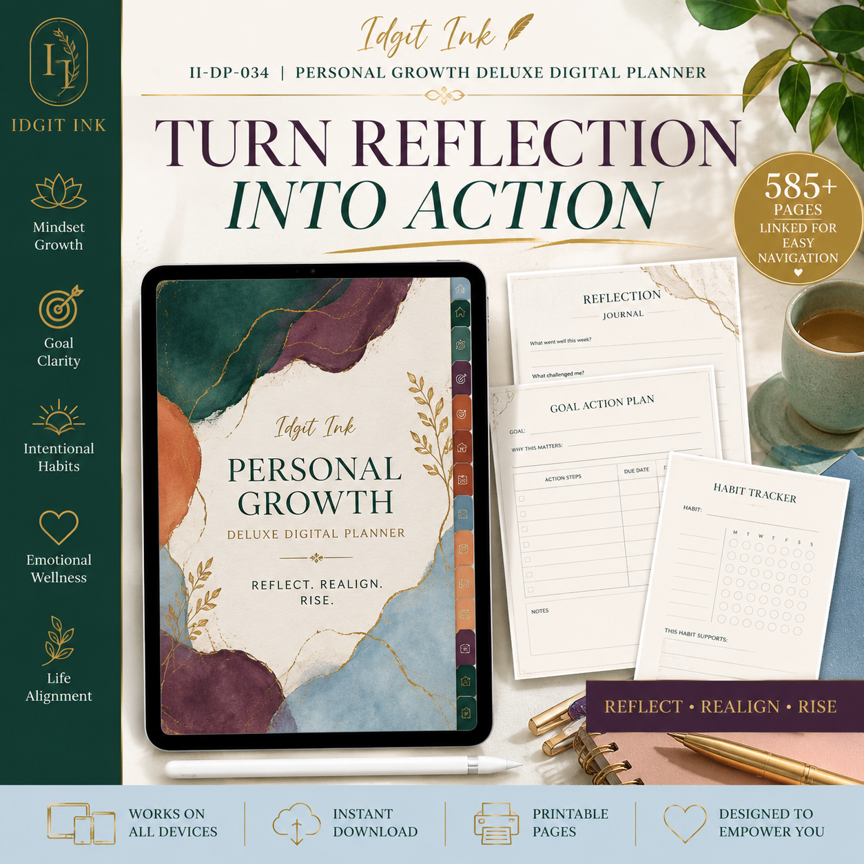 Personal-Growth Deluxe Digital Planner and Development Bundle — listing image 08