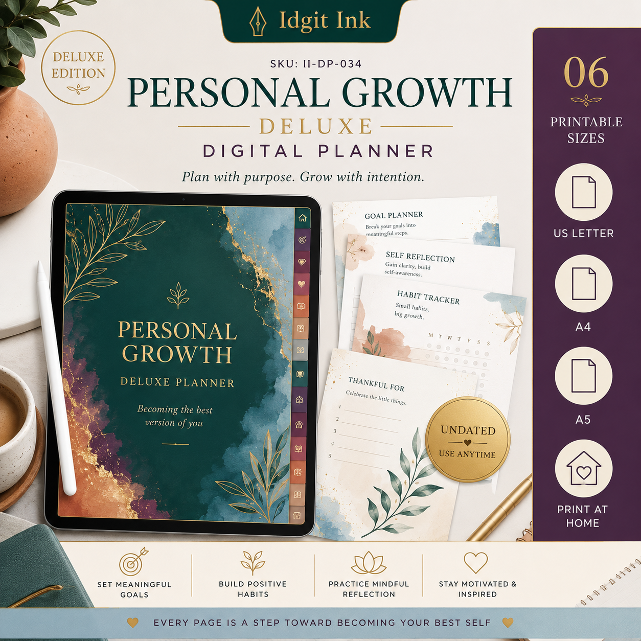 Personal-Growth Deluxe Digital Planner and Development Bundle — listing image 10