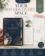 Self-Discovery Deluxe Digital Planner and Guided Workbook — listing image 05
