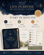 Life-Purpose Deluxe Digital Planner and Clarity Toolkit — listing image 08
