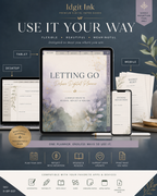 Letting-Go Deluxe Digital Planner and Release Workbook — listing image 04