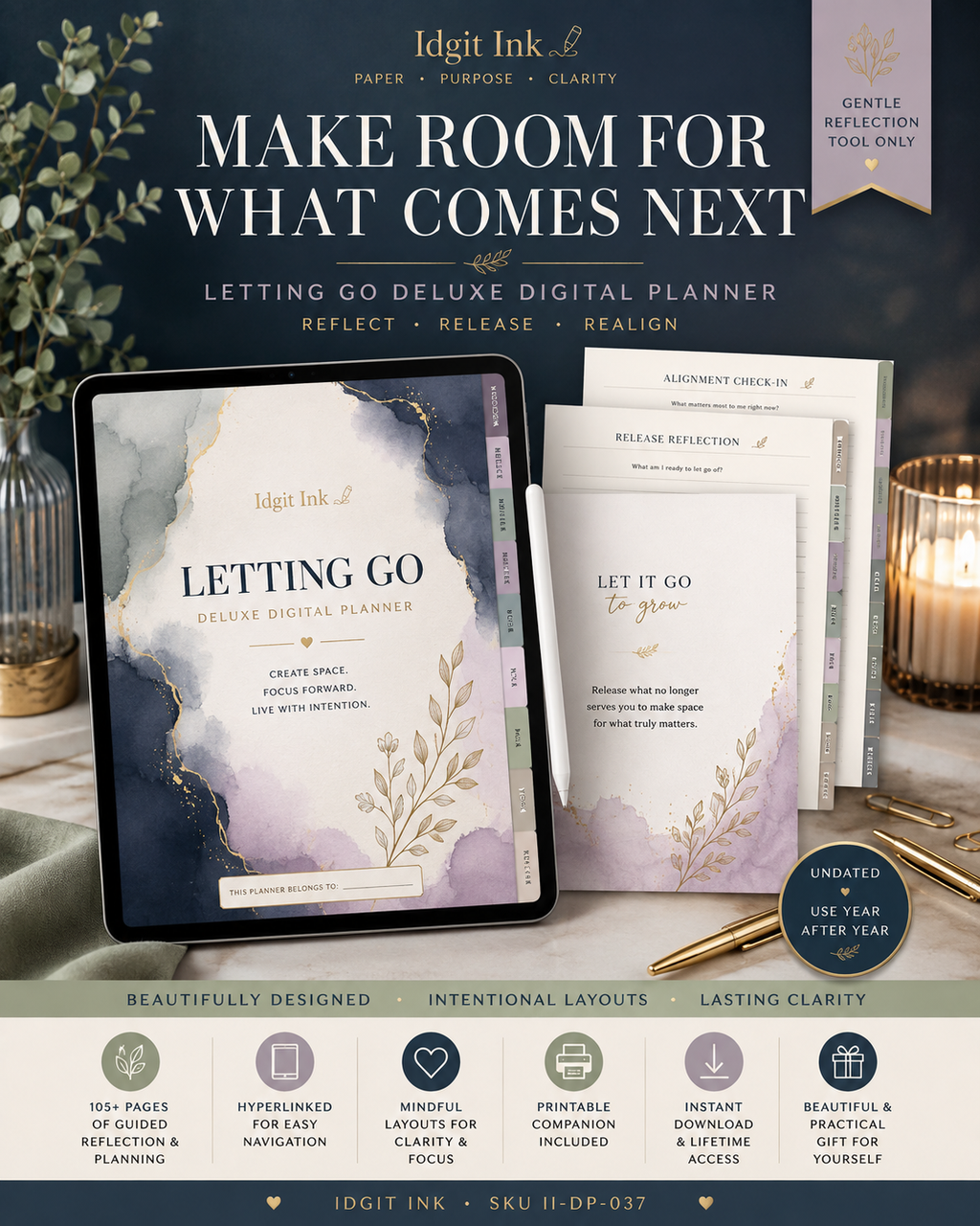 Letting-Go Deluxe Digital Planner and Release Workbook — listing image 09