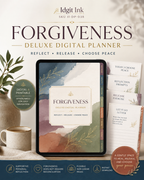 Forgiveness Deluxe Digital Planner and Reflection Workbook listing image 2 of 10