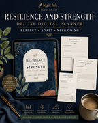 Resilience and Strength Deluxe Digital Planner listing image 1 of 10