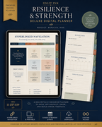 Resilience and Strength Deluxe Digital Planner listing image 3 of 10