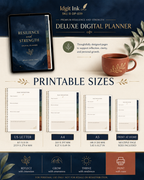 Resilience and Strength Deluxe Digital Planner listing image 5 of 10