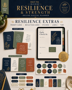 Resilience and Strength Deluxe Digital Planner listing image 7 of 10