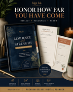 Resilience and Strength Deluxe Digital Planner listing image 8 of 10