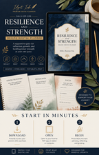 Resilience and Strength Deluxe Digital Planner listing image 10 of 10