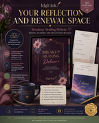 Breakup Healing Deluxe Digital Planner and Reflection Bundle listing image 2 of 10