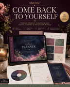 Breakup Healing Deluxe Digital Planner and Reflection Bundle listing image 6 of 10