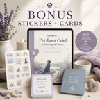Pet-Loss Grief Deluxe Digital Planner and Memory Keepsake listing image 8 of 10