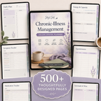 Chronic-Illness Management Deluxe Digital Planner listing image 6 of 10