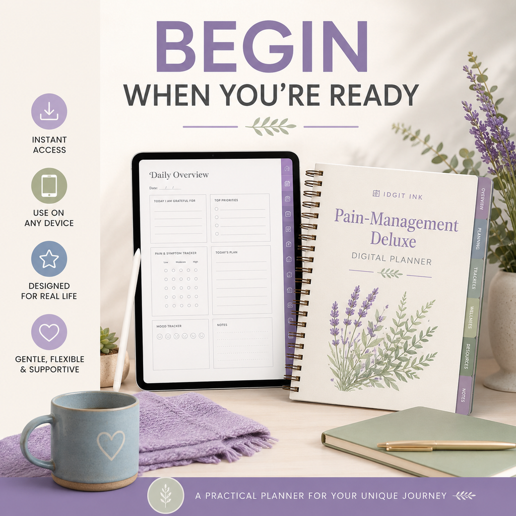 Pain-Management Deluxe Digital Planner and Pacing Toolkit listing image 8 of 10