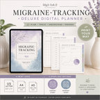 Migraine-Tracking Deluxe Digital Health Planner listing image 6 of 10