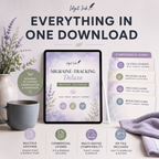 Migraine-Tracking Deluxe Digital Health Planner listing image 10 of 10