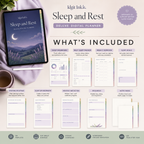 Sleep and Rest Deluxe Digital Planner — listing image 03