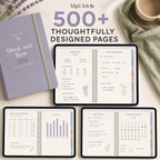 Sleep and Rest Deluxe Digital Planner — listing image 06