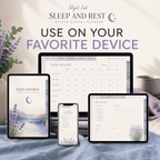 Sleep and Rest Deluxe Digital Planner — listing image 07