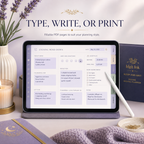 Sleep and Rest Deluxe Digital Planner — listing image 08