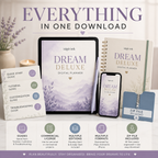 Dream Journal and Sleep Reflection Deluxe Digital Planner listing image 9 of 10