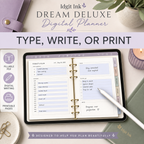 Dream Journal and Sleep Reflection Deluxe Digital Planner listing image 10 of 10
