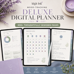 Mood-Tracking Deluxe Digital Planner and Pattern Toolkit listing image 4 of 10