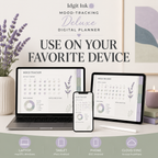 Mood-Tracking Deluxe Digital Planner and Pattern Toolkit listing image 6 of 10