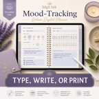 Mood-Tracking Deluxe Digital Planner and Pattern Toolkit listing image 7 of 10
