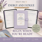 Energy and Fatigue Deluxe Digital Planner and Pacing Toolkit listing image 10 of 10