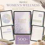 Women’s Wellness Deluxe Digital Planner listing image 4 of 10