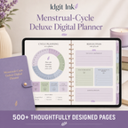 Menstrual-Cycle Deluxe Digital Tracking Planner listing image 4 of 10