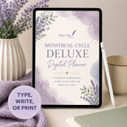 Menstrual-Cycle Deluxe Digital Tracking Planner listing image 8 of 10