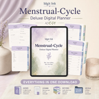Menstrual-Cycle Deluxe Digital Tracking Planner listing image 9 of 10