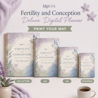 Fertility and Conception Deluxe Digital Planner listing image 1 of 10