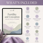 Fertility and Conception Deluxe Digital Planner listing image 2 of 10