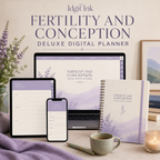 Fertility and Conception Deluxe Digital Planner listing image 4 of 10