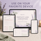 Fertility and Conception Deluxe Digital Planner listing image 6 of 10