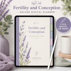 Fertility and Conception Deluxe Digital Planner listing image 7 of 10