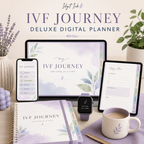 IVF Journey Deluxe Digital Planner and Support Organizer listing image 1 of 10