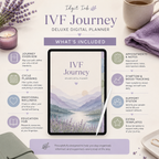 IVF Journey Deluxe Digital Planner and Support Organizer listing image 2 of 10