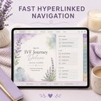 IVF Journey Deluxe Digital Planner and Support Organizer listing image 3 of 10