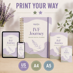 IVF Journey Deluxe Digital Planner and Support Organizer listing image 6 of 10