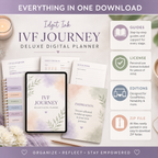 IVF Journey Deluxe Digital Planner and Support Organizer listing image 9 of 10