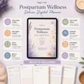 Postpartum Wellness Deluxe Digital Planner and Support Toolkit listing image 1 of 10