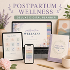 Postpartum Wellness Deluxe Digital Planner and Support Toolkit listing image 2 of 10